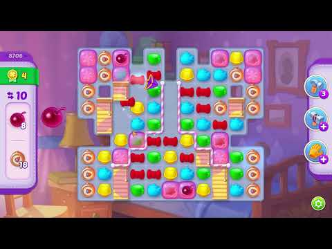 Homescapes level 8706 🏡 Gameplay Walkthrough (Android, iOS) Playrix