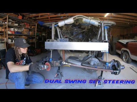 TTB Beam XJ "swing set steering build" Part1