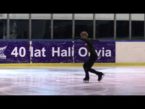 18 David KRANJEC (AUS) - ISU JGP Baltic Cup 2013 Junior Men Free Skating