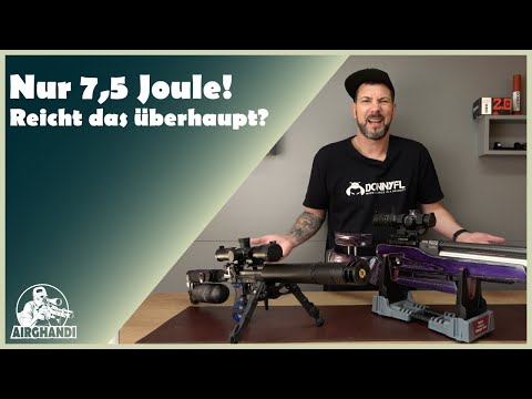 Nur 7,5J starke Luftgewehre! Reicht das? Meine Erfahrungen!