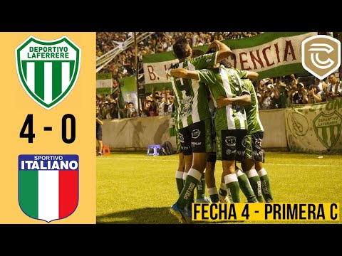 Laferrere 4-0 Sportivo Italiano / Goles / Torneo Primera C