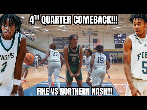 CRAZY 4TH QUARTER COMEBACK!!! FIKE VS NORTHERN NASH!!!