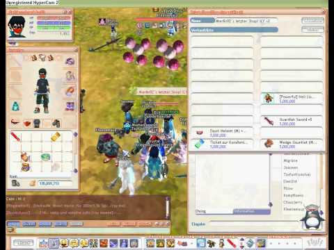 Merlin92`s letzter Shop in Flyff