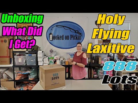 Unboxing - Holy Flying Laxatives' - What did I get From 888 Lots? Can I even sell this?!