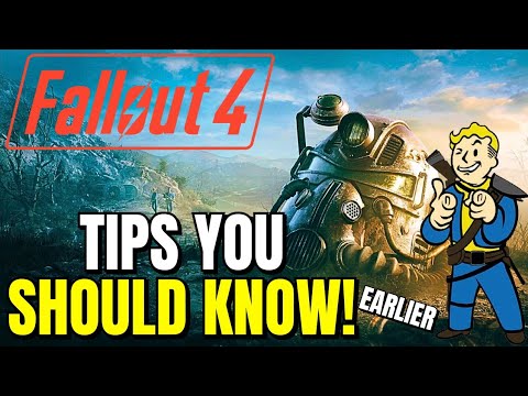 Fallout 4 - 10 ESSENTIAL Tips & Tricks I Wish I Knew Earlier!!