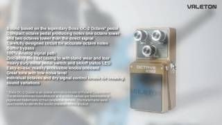 Video thumbnail for OC-10 Octave Demo [ Valeton - Loft Series Pedal ] by Valeton