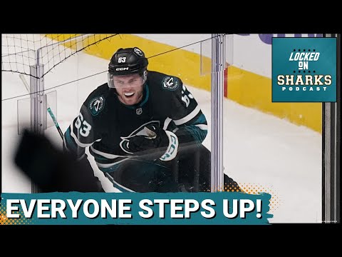 San Jose Sharks Fourth Line ERUPTS As Everyone Steps Up | Dellandrea Injury And Misa's Status