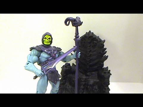 Video review of "He-man and the Masters of the Universe" Classics Reissue toy; Skeletor
