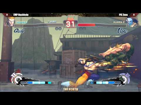 SSF4 AE2012 Top 16 TS Sabin vs DaFeetLee & EMP Nuckledu vs PIE Zeus - Defend The North