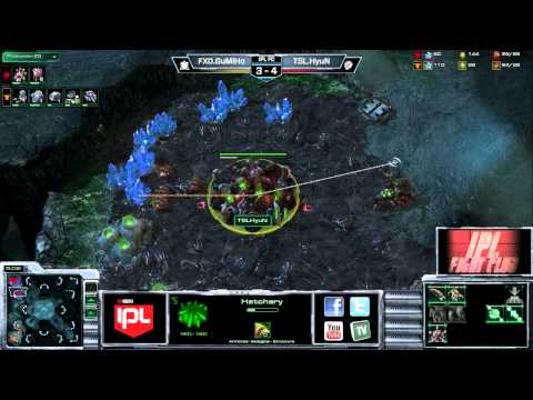 GuMiho vs HyuN - Game 8 - IPL Fight Club - StarCraft 2