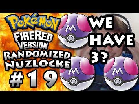 Pokemon FireRed Randomized Nuzlocke W/ ShortTempered Ep 19- WE HAVE # MASTER BALLS!!!!