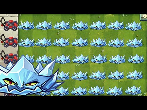 Plants vs Zombies 2: Iceweed PvZ2 Max Level Vs Zomboss Battle