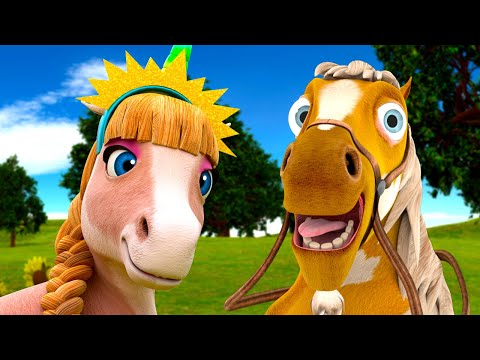 La Potranca Margarita - Percherón y Más Animales de La Granja de Zenón | El Reino Infantil