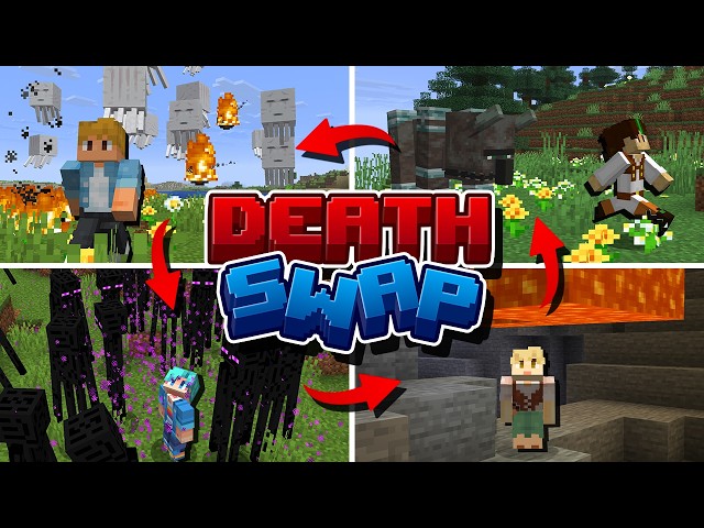 Minecraft Death Swap, But it's CHAOS! W/Smallishbeans, SolidarityGaming & OrionSound SDDEFAULT Thumbnail