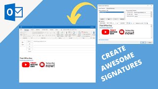How to create an awesome signature in Outlook using Microsoft Word