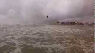 preview picture of video 'Session kite-surf Malo les Bains'