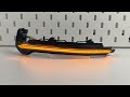 LED dynamické smerovky - Audi TT (2014->) - Video Youtube