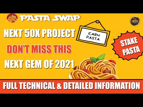 Pasta Finance - Dont miss – 50x in 2021 - Complete Pasta Token price prediction & chart Analysis Video