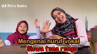 Download lagu Latihan pengucapan huruf vokal siswa tuna rungu| SLB Petra Nabire mp3 Download lagu Latihan pengucapan huruf vokal siswa tuna rungu| SLB Petra Nabire mp3