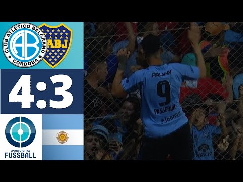 6 Tore-Wahnsinn in Halbzeit 1! Belgrano & Boca liefern Feuerwerk | Belgrano - Boca Juniors