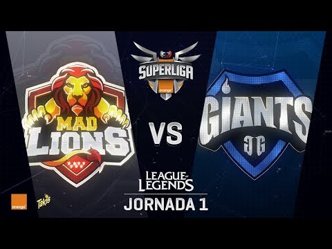 SUPERLIGA ORANGE -MAD LIONS E.C. VS GIANTS GAMING - Mapa 1 - #SUPERLIGAORANGELOL1