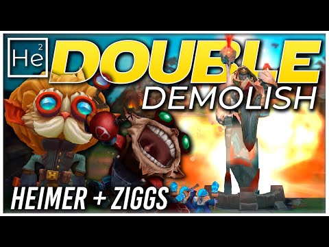 DOUBLE DEMOLISH BOT | ONESHOT PLATES AT 3 MINUTES - Heisendong (FT. KiNG Nidhogg)