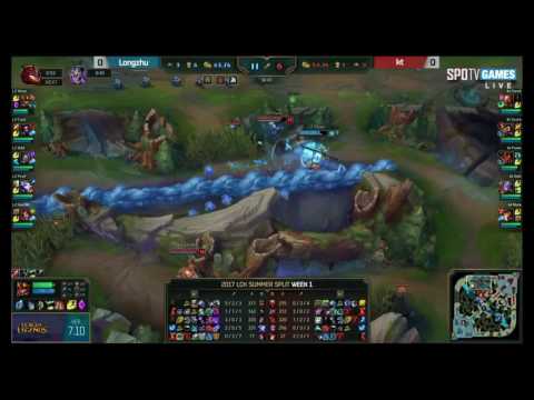 Highlights LZ vs KT LCK SUMMER 2017 - Game 1