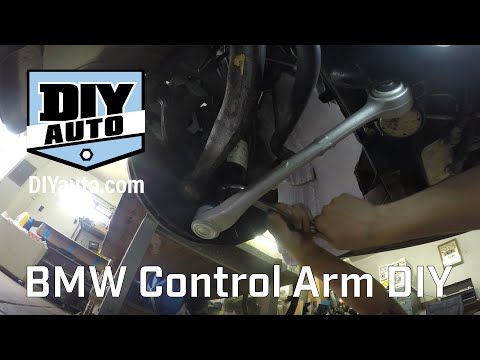 E38 BMW 740IL Control and Thrust Arm Replacement
