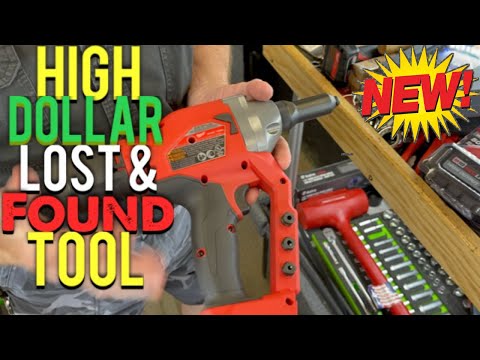High Dollar Milwaukee Tool Lost and Found Plus A New Milwaukee M18 Rivet Gun, Lisle Tools