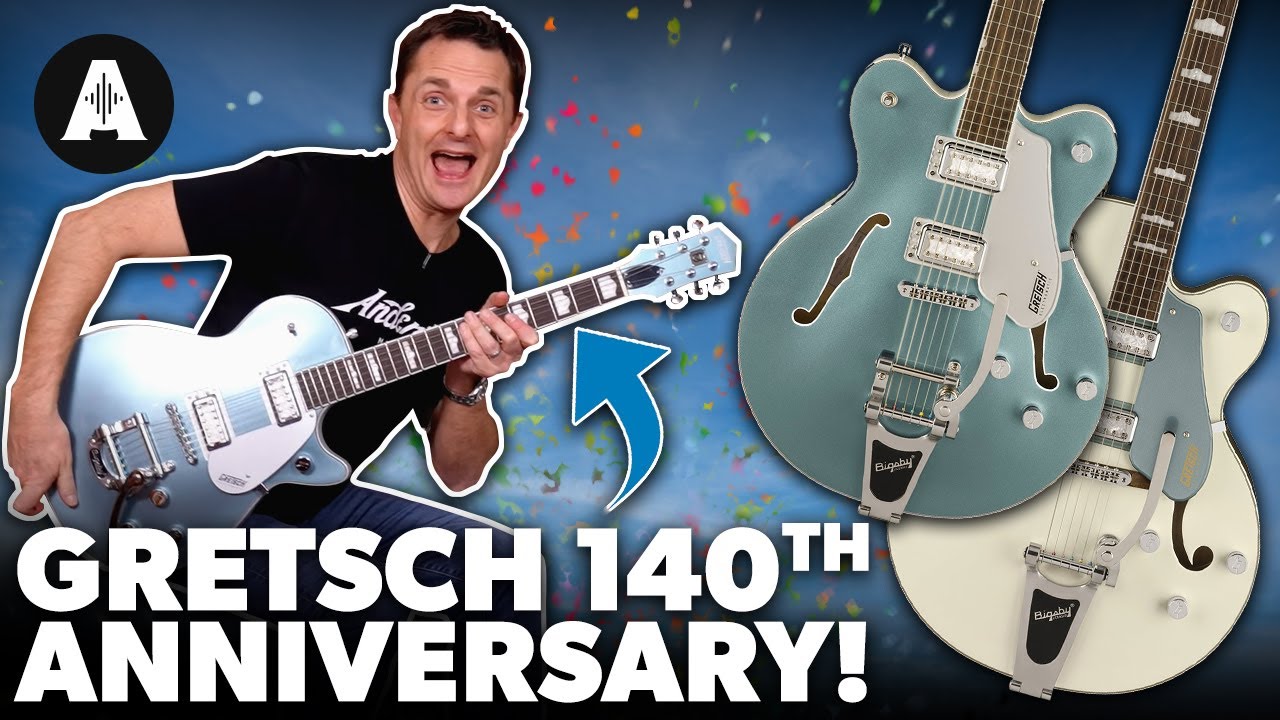 Limited Edition Gretsch Guitars! - Gretsch 140th Anniversary - YouTube