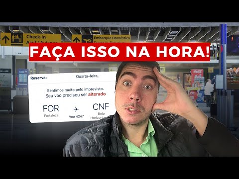 ✈️ A Cia Aérea ALTEROU meu Voo! Quais São Meus Direitos?