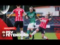 Lastige middag in Eindhoven | Highlights  PSV V1  - Feyenoord V1