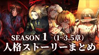 【Limbus Company】シーズン１ (1~3.5章) 人格ストーリーまとめ