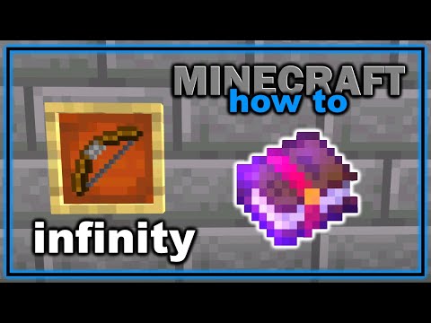 How to Get and Use Infinity Enchantment in Minecraft! | Easy Minecraft Tutorial