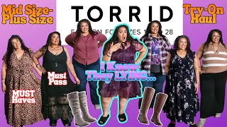 Torrid Pllus Size Try-On Haul 2025|Plus Size Fall Fashion 2025|Torrid Jeans|Torrid Fall Outfits