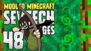 Minecraft SevTech: Ages | 48 | HUNTING ENDER PEARLS! | Modded Minecraft 1.12.2