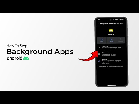 How To Stop Background Apps On Android?