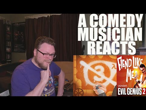 A Comedy Musician Reacts | COUNT TO THREE by The Chalkeaters & FIEND LIKE ME by The Stupendium