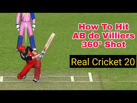 How To Hit AB de Villiers 360° Shot In (Real Cricket 20) | FewRen Gaming |