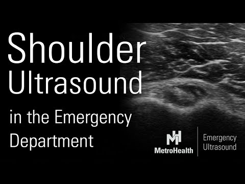 Shoulder Ultrasound in the Emergency Department