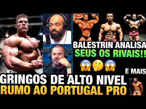 BALESTRIN SE ASSUSTA COM RIVAIS GRINGOS ? ELE ANALISOU OS ATLETAS  E COMENTOU SOBRE SUA DIETA ATUAL