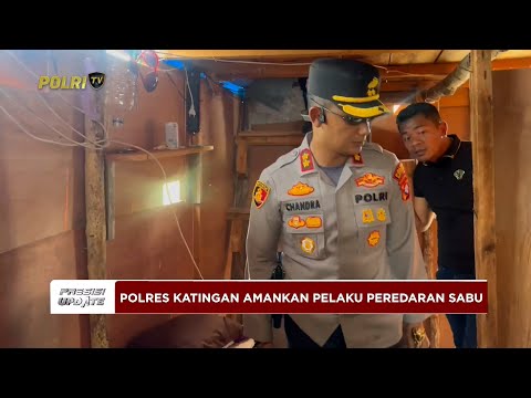 PRESISI UPDATE: POLRES KATINGAN AMANKAN PELAKU PEREDARAN SABU 13/06/25 (13.00)