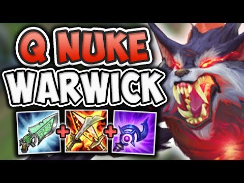FULL AP ONE-SHOT WARWICK IS 100% BUSTED! (ONE Q KILLS) INSANE WARWICK MID BURST! - League of Legends