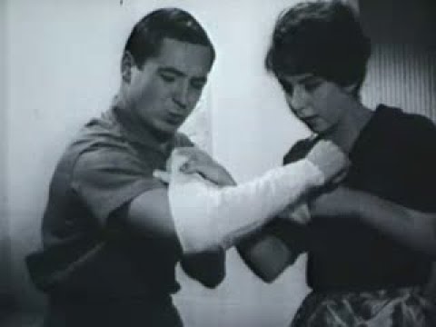 Erste Hilfe bei Unfällen, DRK 1963, Teil 3 , Verbrühungen - Brandblase - schwere Verbrennungen