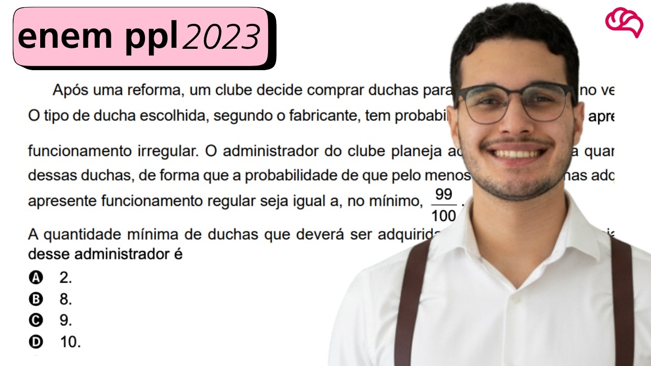 Resolução em Vídeo — Questão 141 ENEM 2023 PPL