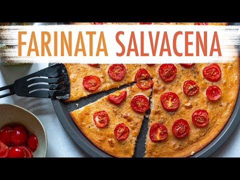 FARINATA ALLA PIZZAIOLA - RICETTA SALVACENA CHE METTE TUTTI D'ACCORDO | Elefanteveg