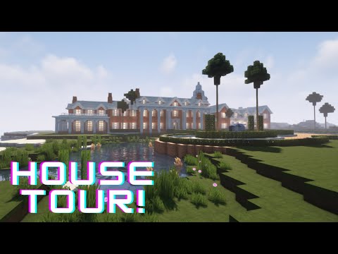 Trentyn Bootsma - Minecraft Brick Mansion Tour! - Minecraft House Tour