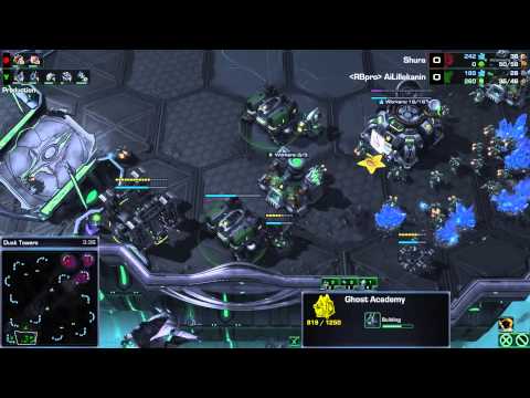 SC2 Legacy of the Void - Scarlett (Z) VS Lillekanin (T) On Dusk Towers