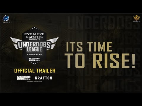 EYE 4 EYE ESPORTS PRESENTS UNDERDOG LEAGUE SEASON 2 OFFICIAL TRAILER | MANAGED BY FNYT ESPORTS