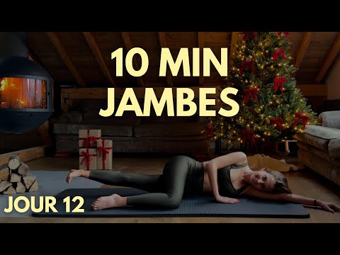 PILATES ADVENT CALENDAR | DAY 12 | 10 MIN LEG WORKOUT | JESSY PILATES